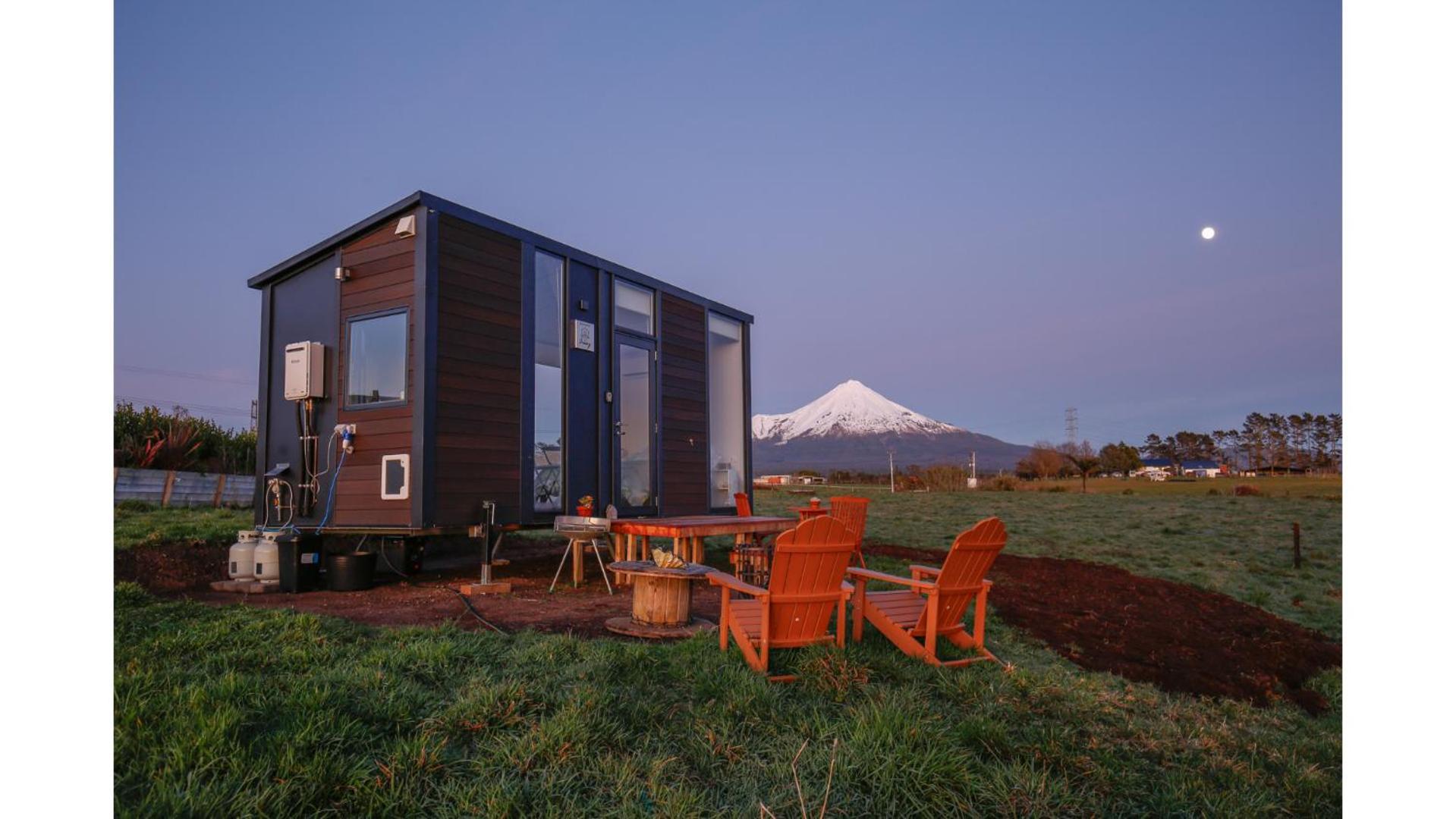 Taranaki Creekside Kea By Tiny Away Villa Stratford Exterior foto