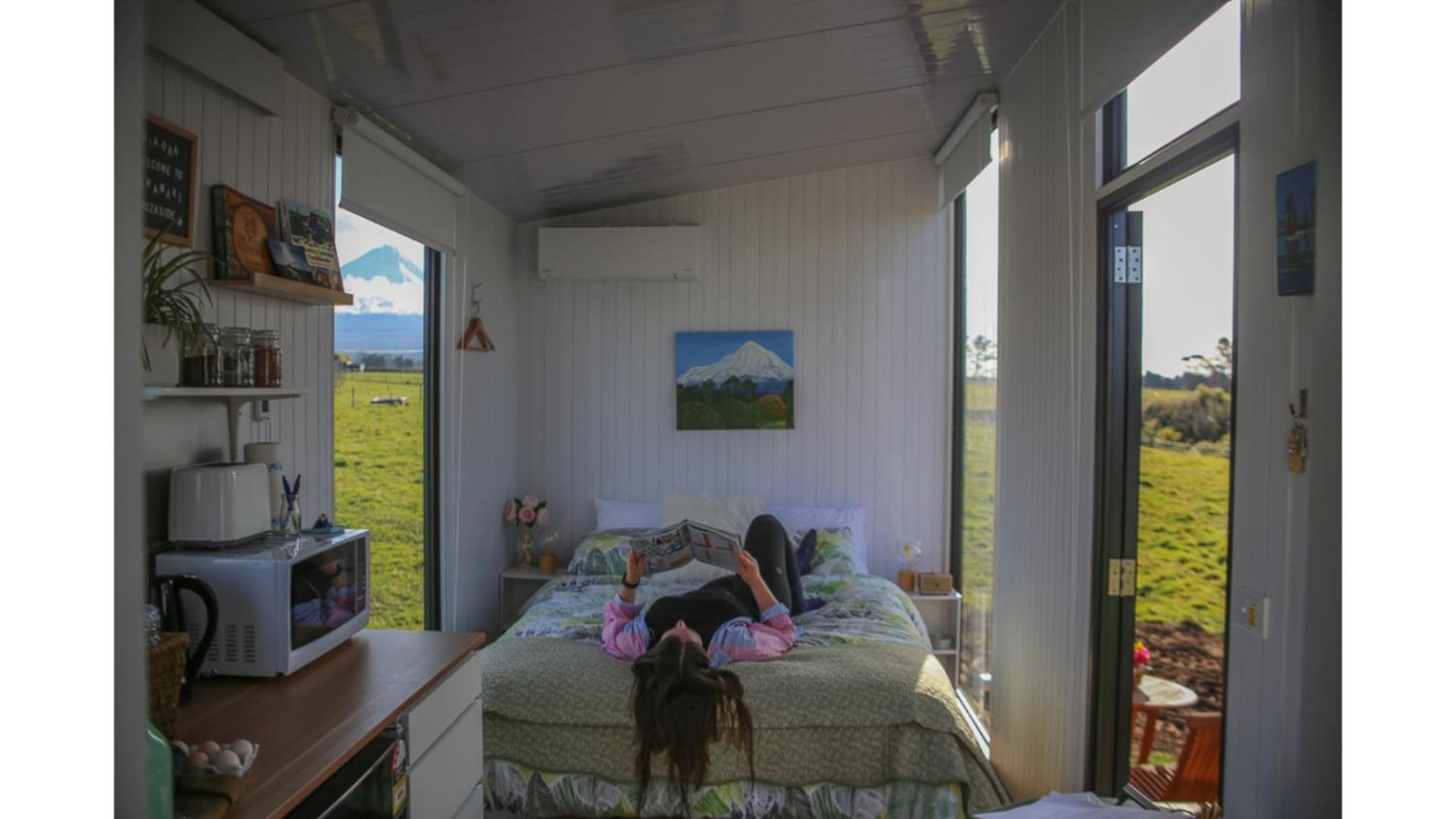 Taranaki Creekside Kea By Tiny Away Villa Stratford Exterior foto